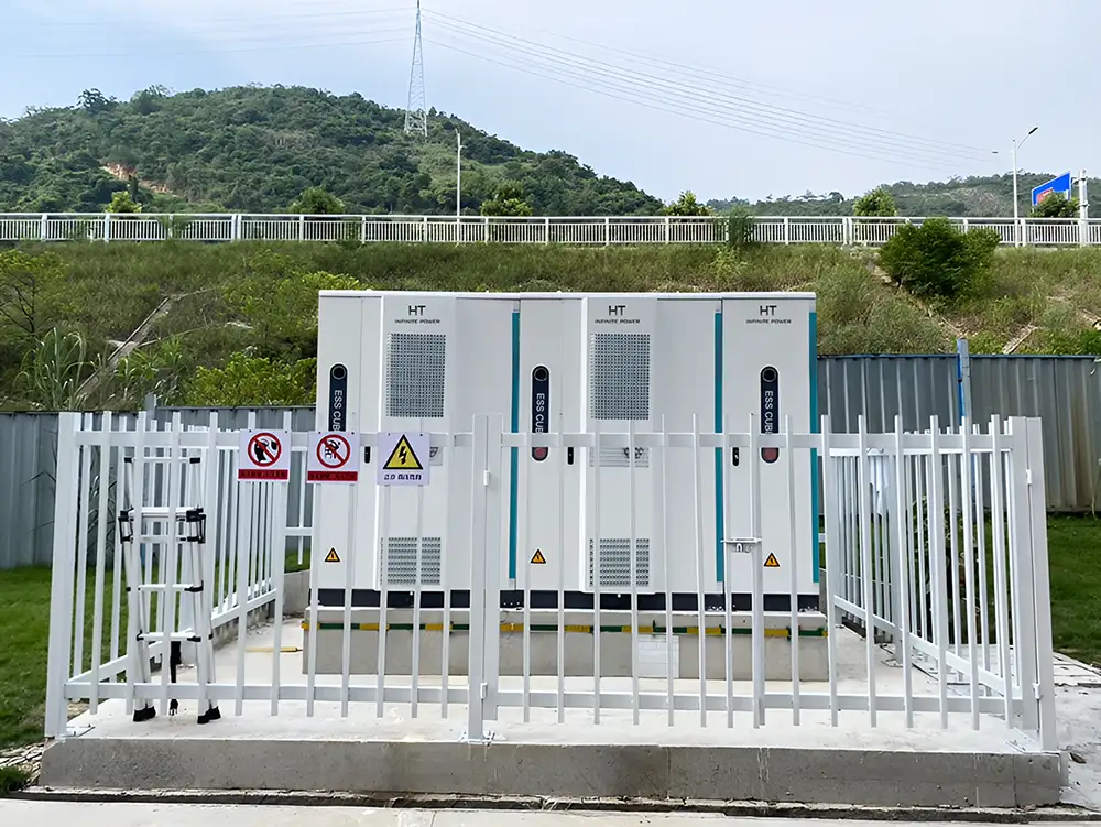ht infinitepower 500kwh Battery Air Cooling System Application Display